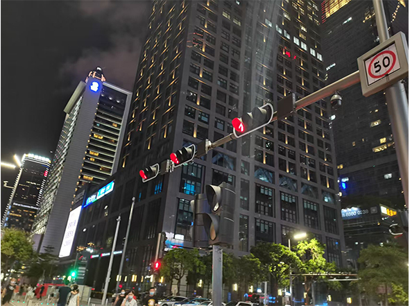 广东深圳红绿灯项目案例