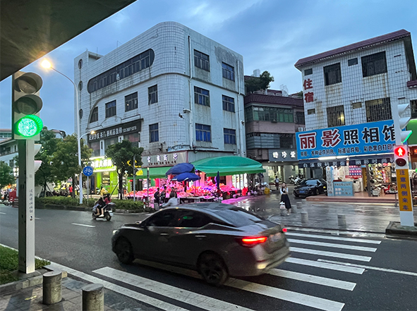 广东中山行人过街红绿灯项目案例